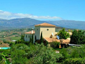 4 Bedroom Moorish Hilltop Casa Amarilla with Pool and Views in Comares, Andalucia, Spain